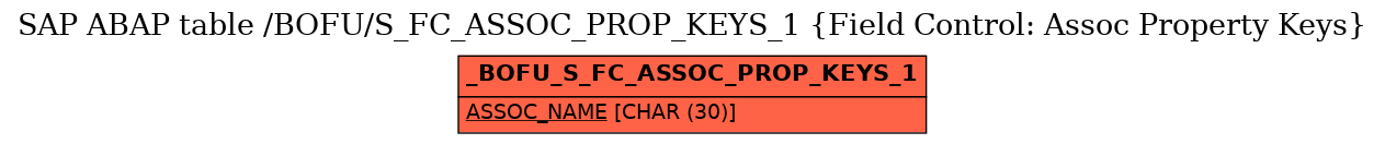 E-R Diagram for table /BOFU/S_FC_ASSOC_PROP_KEYS_1 (Field Control: Assoc Property Keys)