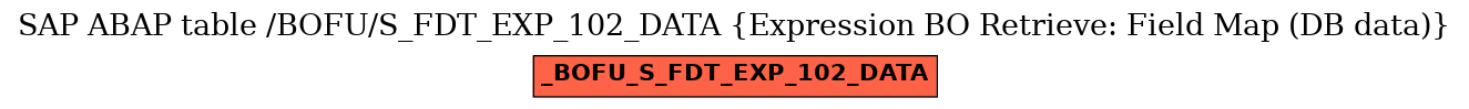 E-R Diagram for table /BOFU/S_FDT_EXP_102_DATA (Expression BO Retrieve: Field Map (DB data))