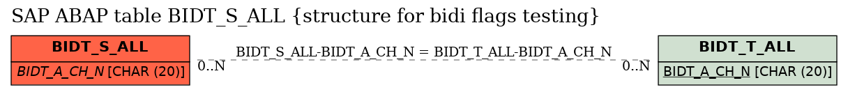 E-R Diagram for table BIDT_S_ALL (structure for bidi flags testing)