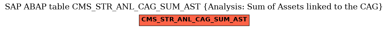 E-R Diagram for table CMS_STR_ANL_CAG_SUM_AST (Analysis: Sum of Assets linked to the CAG)