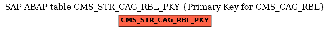 E-R Diagram for table CMS_STR_CAG_RBL_PKY (Primary Key for CMS_CAG_RBL)