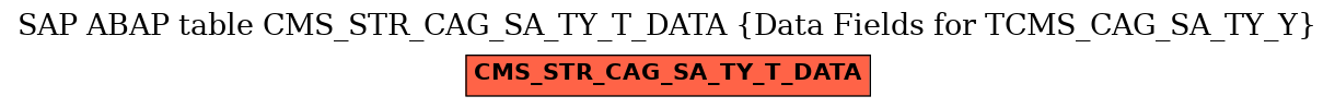 E-R Diagram for table CMS_STR_CAG_SA_TY_T_DATA (Data Fields for TCMS_CAG_SA_TY_Y)