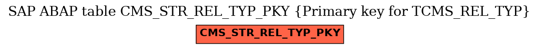 E-R Diagram for table CMS_STR_REL_TYP_PKY (Primary key for TCMS_REL_TYP)