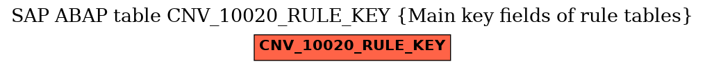 E-R Diagram for table CNV_10020_RULE_KEY (Main key fields of rule tables)