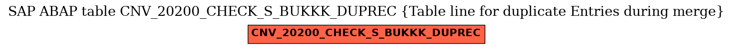 E-R Diagram for table CNV_20200_CHECK_S_BUKKK_DUPREC (Table line for duplicate Entries during merge)