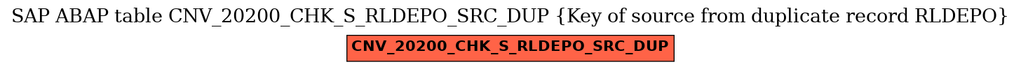 E-R Diagram for table CNV_20200_CHK_S_RLDEPO_SRC_DUP (Key of source from duplicate record RLDEPO)