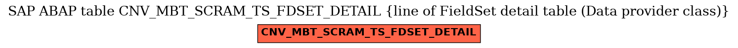 E-R Diagram for table CNV_MBT_SCRAM_TS_FDSET_DETAIL (line of FieldSet detail table (Data provider class))