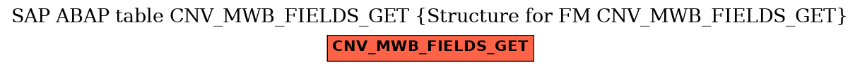 E-R Diagram for table CNV_MWB_FIELDS_GET (Structure for FM CNV_MWB_FIELDS_GET)