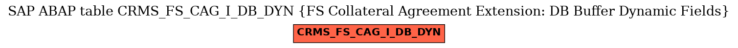E-R Diagram for table CRMS_FS_CAG_I_DB_DYN (FS Collateral Agreement Extension: DB Buffer Dynamic Fields)