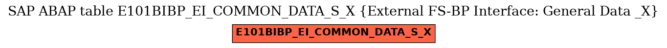 E-R Diagram for table E101BIBP_EI_COMMON_DATA_S_X (External FS-BP Interface: General Data _X)