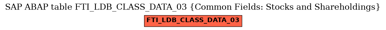 E-R Diagram for table FTI_LDB_CLASS_DATA_03 (Common Fields: Stocks and Shareholdings)