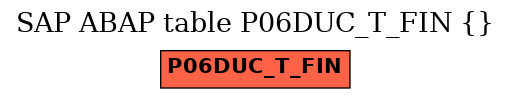 E-R Diagram for table P06DUC_T_FIN ()