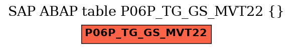 E-R Diagram for table P06P_TG_GS_MVT22 ()