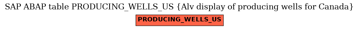 E-R Diagram for table PRODUCING_WELLS_US (Alv display of producing wells for Canada)