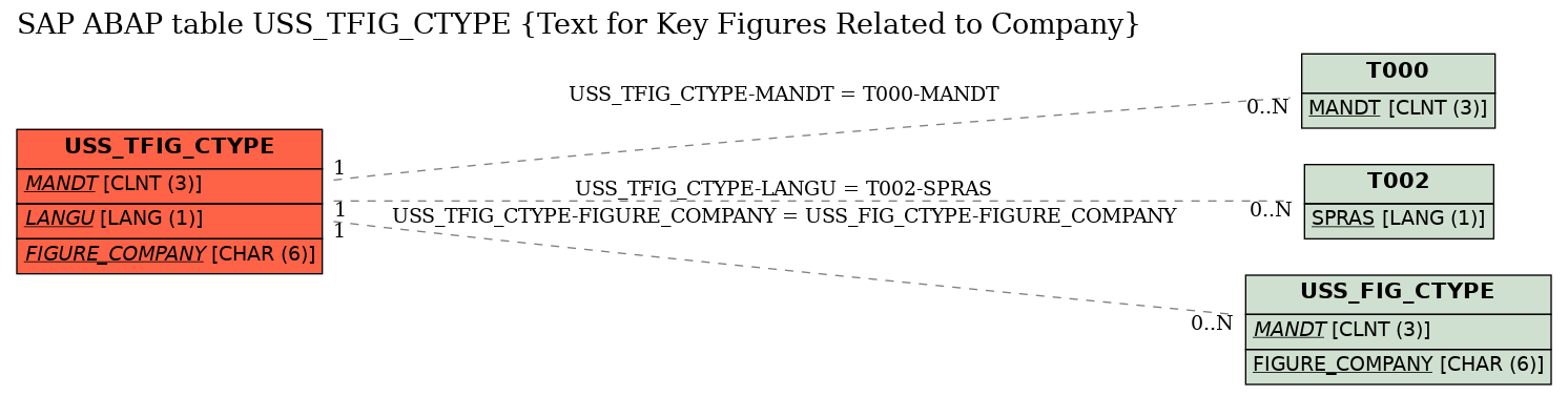 E-R Diagram for table USS_TFIG_CTYPE (Text for Key Figures Related to Company)